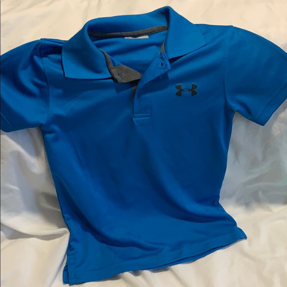 3 Boys Under Armour Golf Polos